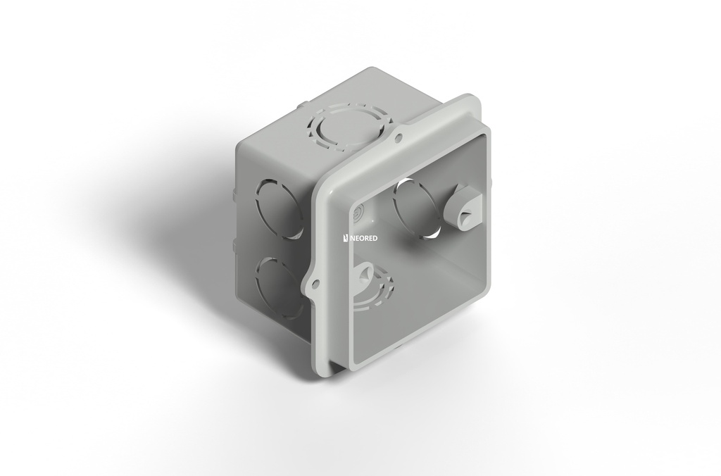 Caja de Embutir Mignon c/oreja plastica