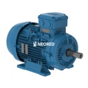 Motor Trifásico Carcasa Fundición de Aluminio - 1,00cv 1000rpm 220/380V IP55 90S B3