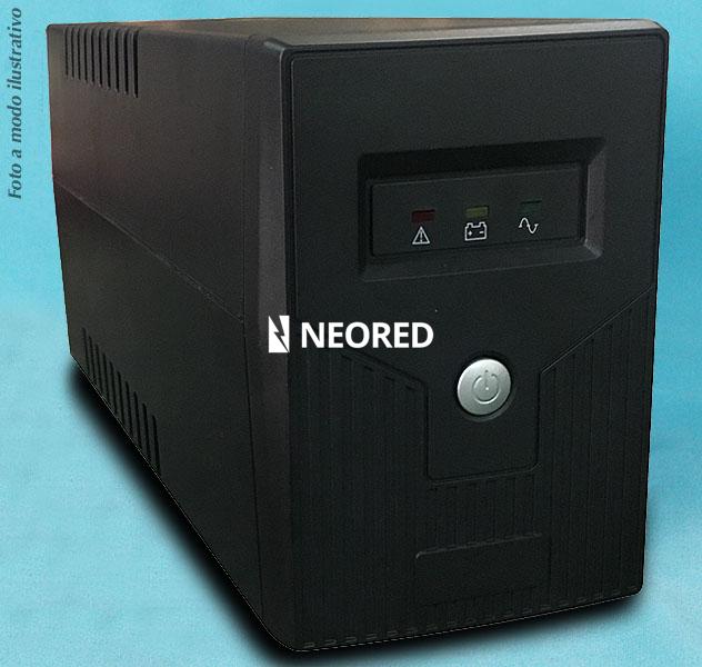 UPS + Filtro de línea + Estabilizador de Tensión 1000VA - 2 Salidas de 220V - Protección para Internet - Apto Grupo Electrógeno