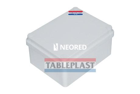 CAJAS DE PASO DE SOBRE-PARED Y EXTERIOR COLOR BLANCO - IP65 IK09 168X218X122MM