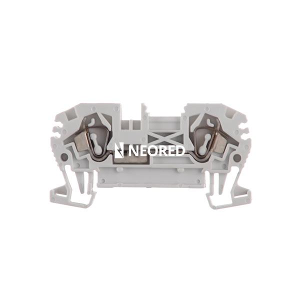 Borne de paso a resorte para conductor de 1,5mm² BKF-1,5