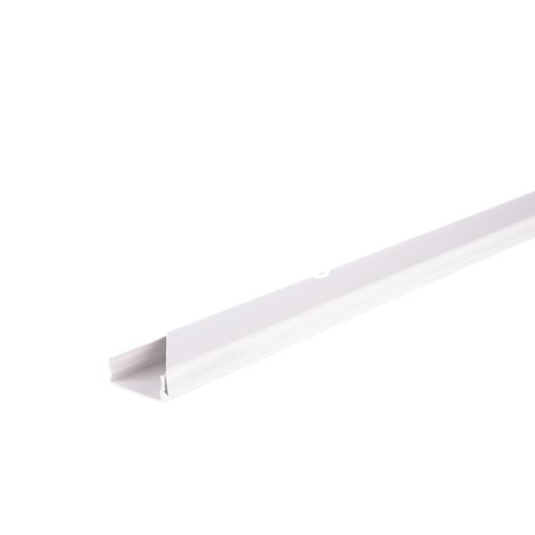 Cablecanal 30x12mm. sin tabique color blanco con adhesivo TP-3012A-BL-ST