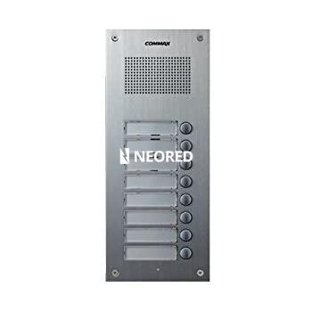 Frente master 8 pulsadores. Alt.tapa 31,5 cm DC12V 1A