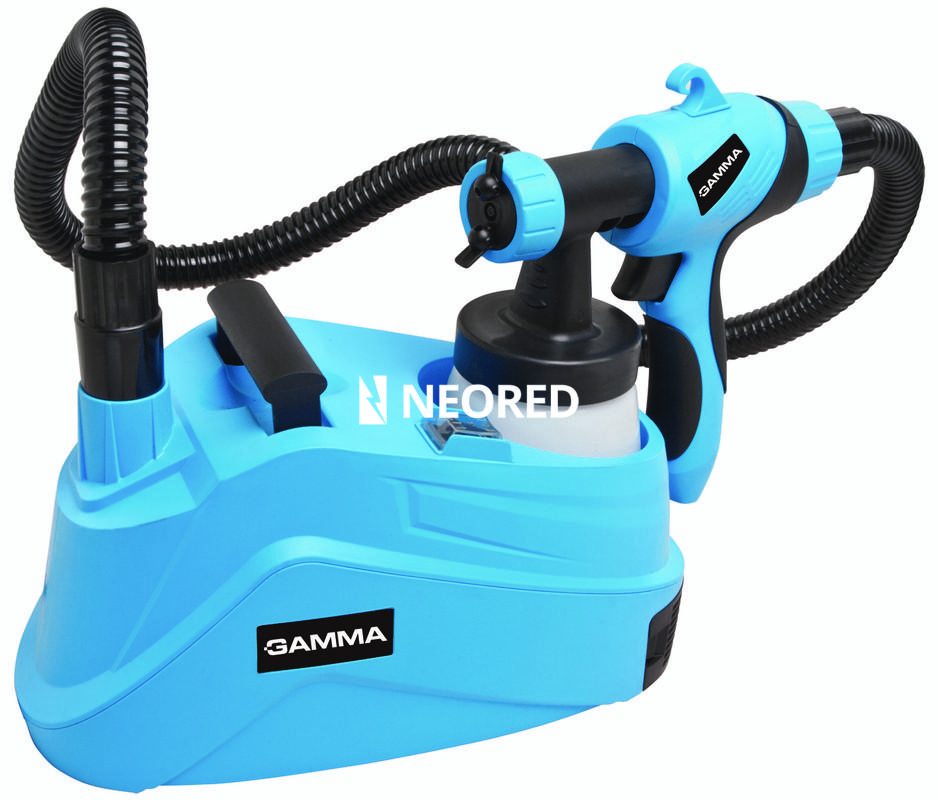 Equipo para pintar a soplete  900 W | Viscosidad máx. 90 Din/seg | Caudal máx. 800 mL/seg | 2 ,8 Kg