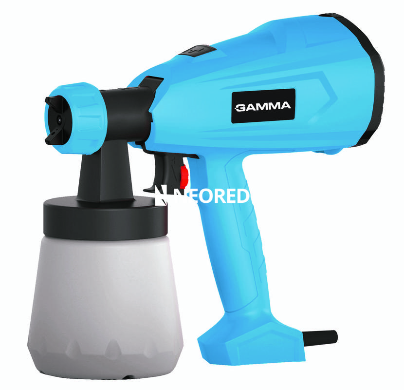Equipo para pintar a soplete  350 W | Viscosidad máx. 60 Din/seg | Caudal máx. 700 mL/seg | 1 ,8 Kg