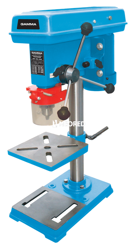 Taladro de banco  16 mm | 500 W | 280-2350 r.p.m. | 2,3 A | Ø 3-16mm | 25 Kg | 9 Velocidades