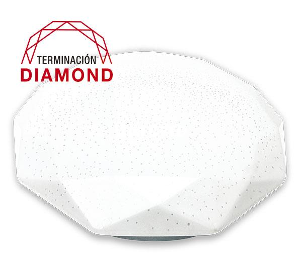LUMINARIA A LED DE APLICAR DIAMOND 20W LUZ NATURAL