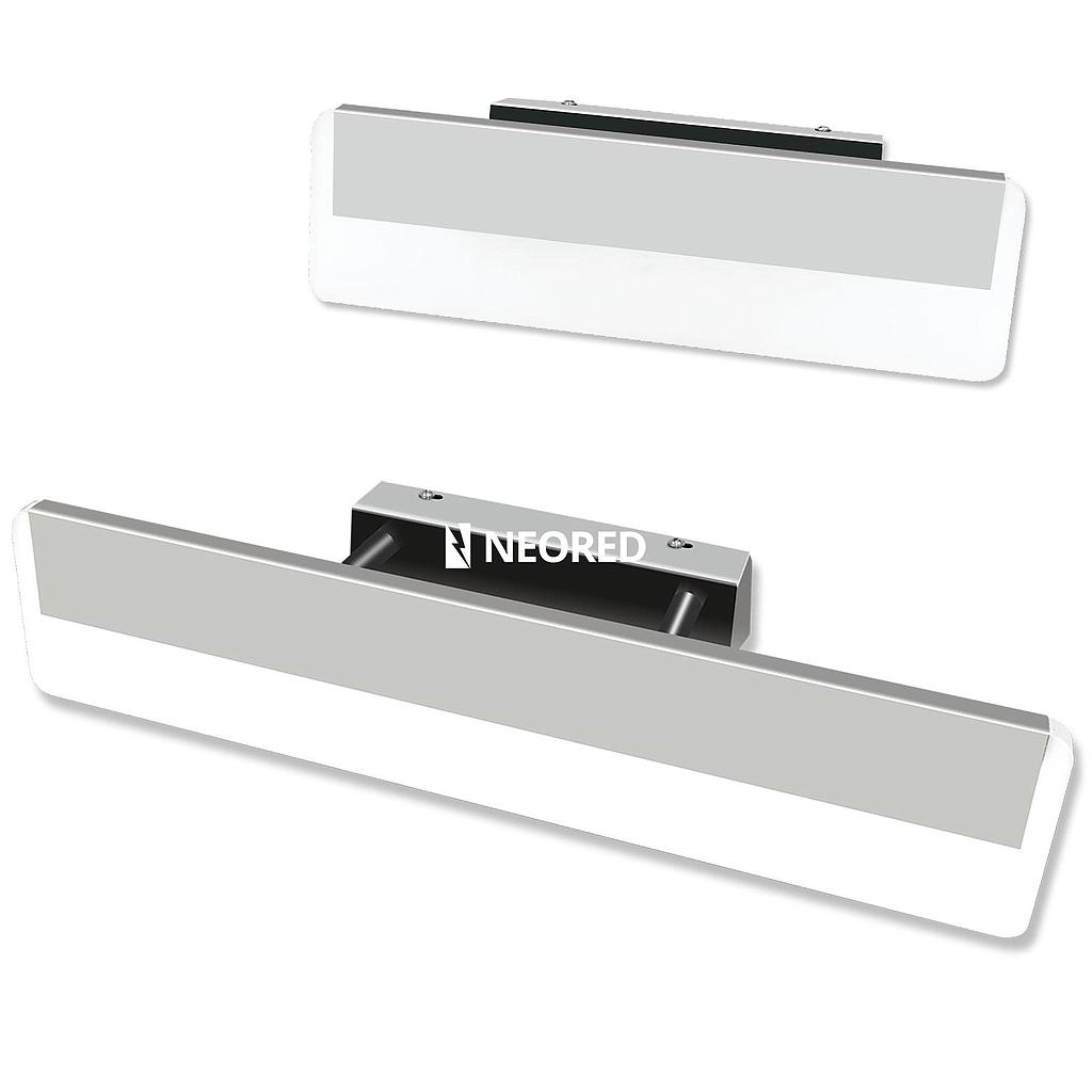 LUMINARIA A LED TOILETTE 8W LUZ CALIDA