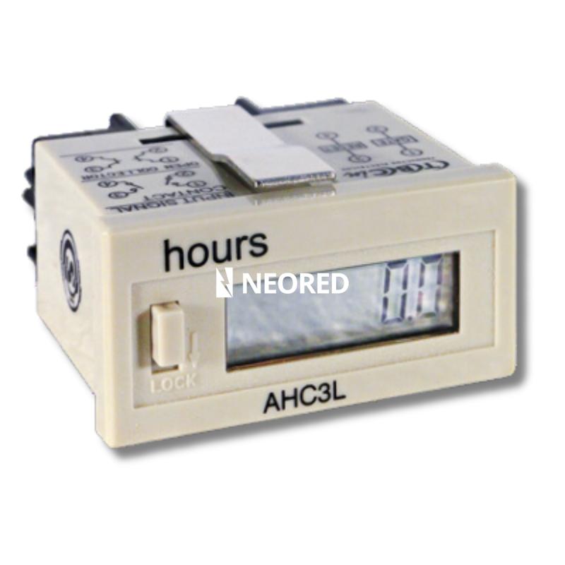 HOROMETRO DIGITAL TBCIN PARA PANEL CON RESETEO EXTERNO Y MANUAL