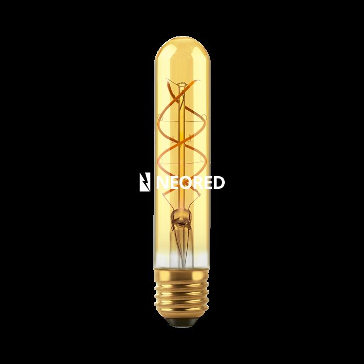 Lampara tipo tubo filamento golden 5w ambar Macroled calido