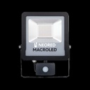 REFLECTOR LED CON SENSOR DE MOVIMIENTO MACROLED 50W AC100-240V CALIDO 3000K - SFLSV2-50WW
