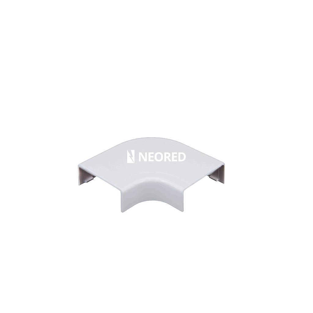 Accesorio Ángulo 90° Plano Dexson 32x12mm Color Blanco 