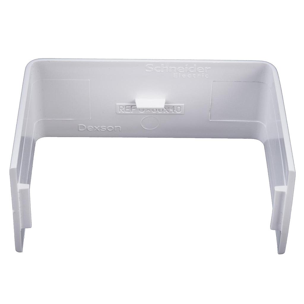 Accesorio Unión Dexson 60x40mm Color Blanco
