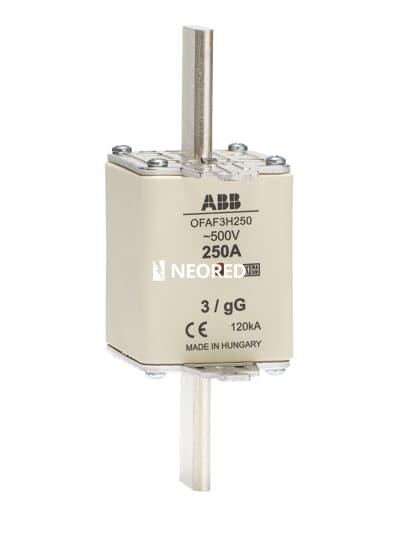 Fusible tipo gG 630A 500V tamaño 3