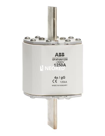 Fusible tipo gG 1250A 500V tamaño 4a