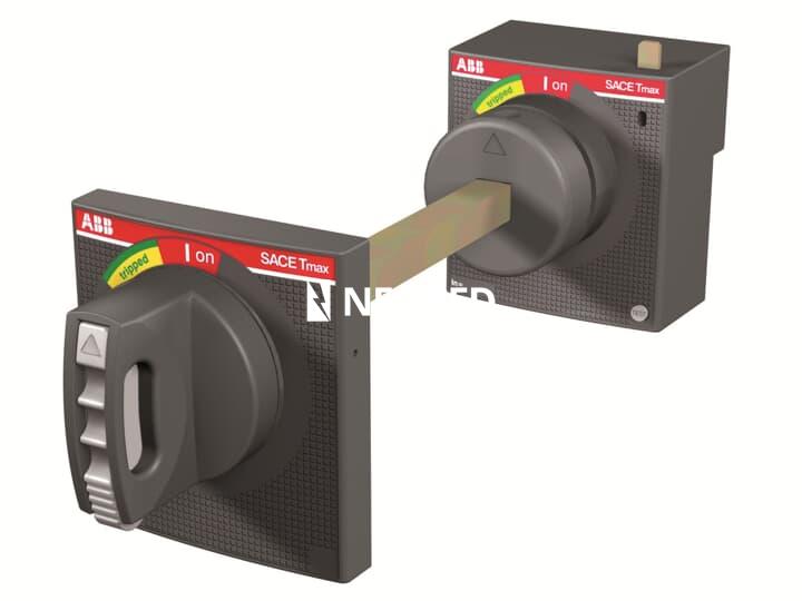 Mando giratorio reenviado sobre puerta interruptores XT1-XT3 ejecución fija o enchufable