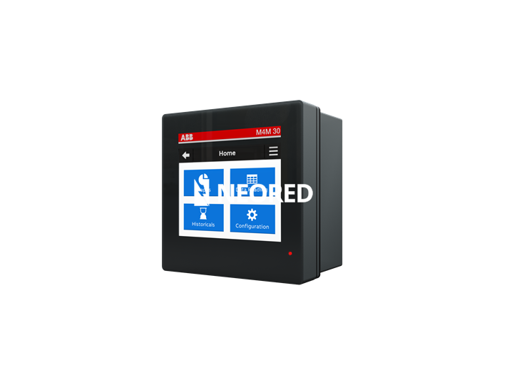 Analizador de Red - 4 Cuadrantes - Clase 0,5s - Graficador - TouchScreen - Contadores parciales - Alarmas - 4DI/DO Prog - Modbus TCP/IP RJ45  - Alim : 48..240VAC/DC
