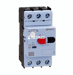 [WEG13414345] MPW18-3-U004 - Guardamotor Termomagnético MPW - Reg 2,5-4A - Pot. Motor 1,5 / 2hp (380Vca)