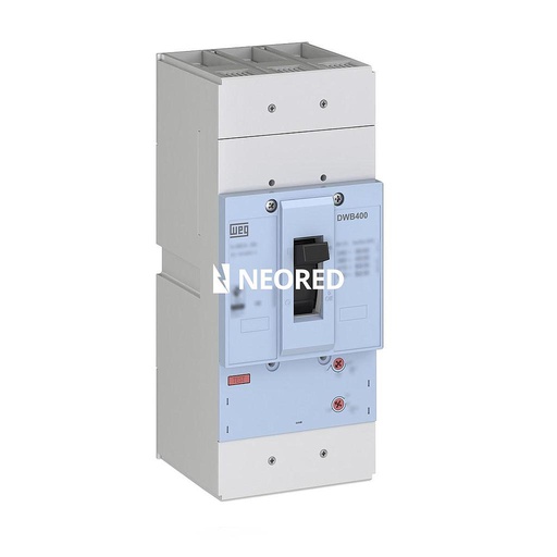 [WEG12534120] Interruptor en Caja Moldeada DWB Tripolar Capacidad de Ruptura N - Térmico Reg: 250-320A - Icu 35kA (380Vca) - DWB400H320-3DA