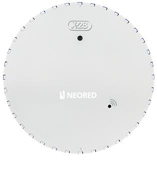 [XVODS 106] Detector de humo fotoeléctrico autónomo con batería de 9V. Potente alarma sonora incorporada. Muy bajo consumo.