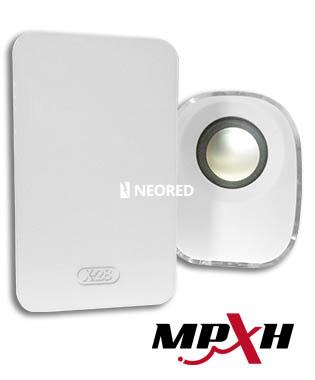 [XVO2029-MPXH] Llamador y controlador telefónico de las funciones del sistema. Maneja 8 particiones de 32 zonas. Ocho eventos: robo, asalto, incendio, emergencia médica, pedido de ayuda, batería baja, sabotaje y corte de red. Mensajes hablados pregrabados. Modo controlador: consulta y manejo del sistema de alarma y de dispositivos eléctricos.