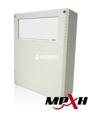 [XVOFU3A-MPXH] Fuente auxiliar de 3A, para instalaciones con gran cantidad de equipos que superen la capacidad de la fuente interna de la central. Test de batería manual y automático inteligentes.