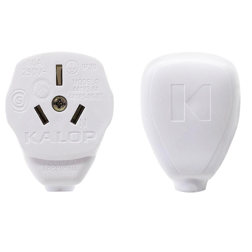 [KALKDN44183] Toma movil sal.lateral blanca