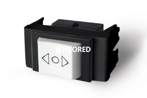 [KALKL40191] Interrup. bipolar 3posi.negro sist.modular 