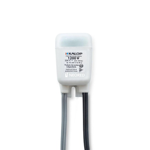 [KALKL95002N] Fotocontrol 4 Cables 1200W 220V.