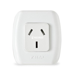 [KALKS39652] Tekna 1 tomacorriente Color: Blanco