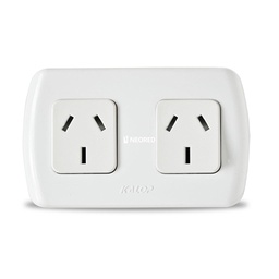 [KALKS39653] Tekna 2 tomacorrientes Color: Blanco