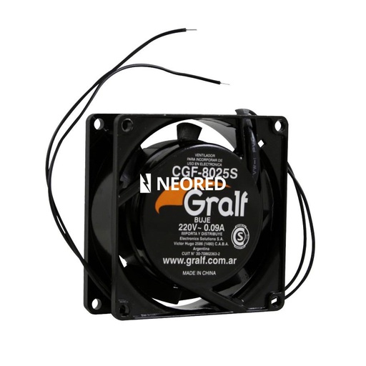 [GRACGF-8025S] MEDIDAS: 80X80X25MM
PULGADAS: 3
TIPO: BUJE
ALIMENTACION: 220V-0.08A
RPM: 2300
FLUJO: 17