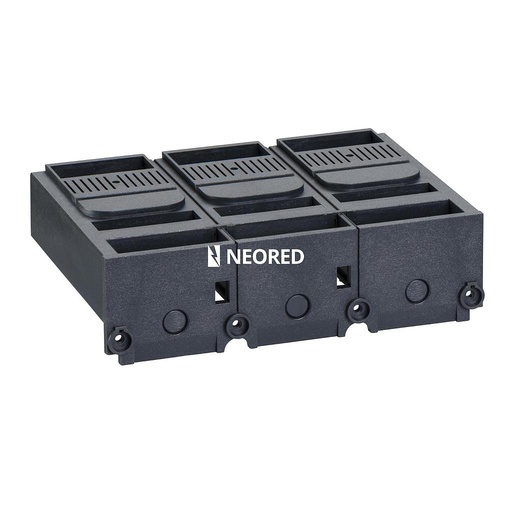 [SCHLV432591] Cubrebornes Cortos 3P para calibres de 400-630 A