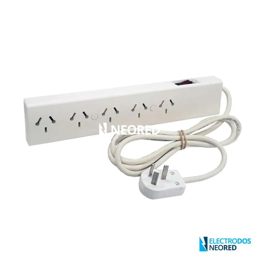 [RIC138.571.61.05] Prolongador múltiple 10A int. térmico 1,5 m MA