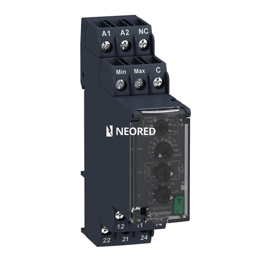 [SCHRM22LA32MR] Rel?control nivel, 0.25k?#1M?, 24#240V