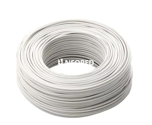 [ARGT375=B] Cable tipo taller 3x0,75 mm Blanco Argenplas