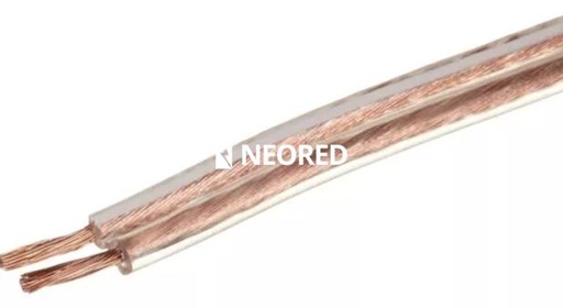 [ARGCR75] Cable Pararelo Perfil 8 2 x 0.75 mm Argenplas Cristal