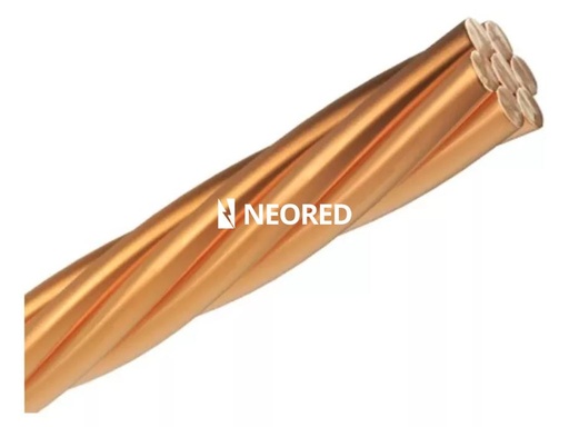 [ARGD50] Desnudo de cobre recocido blando 50 mm2 por metro - 19 x Ø 1.85 mm