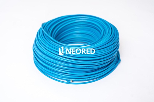 [ARGU10=C] Cable unipolar 10 mm Celeste Argenplas