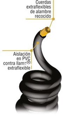 [ARGSP95] ExtraFlexible para Soldadura 1 x 95mm Negro