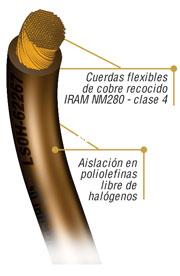 [ARGL150CERO] Unipolar LS0H 1 x 1,5mm Celeste