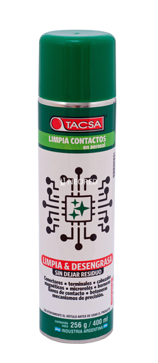 [TACPTCONTAC002] Limpiacontactos en aerosol 256g