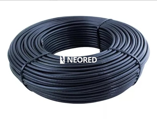 [ARGRG6T=N] Coaxil 75 Ohms RG 6 foam  c/tensor Negro