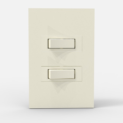 [CAM4132] TAPA LUJO 2 MODULOS - Siglo XXI