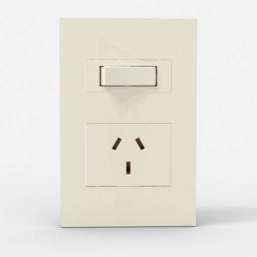 [CAM4136] TAPA LUJO P/ 1 MOD. Y MODULO UNIVERSAL DOBLE - Siglo XXI