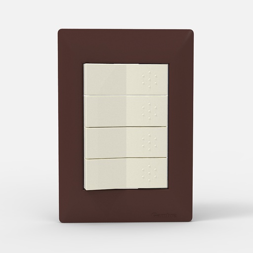 [CAM4304] TAPA 4 MODULOS SIGLO XXII BORDEAUX