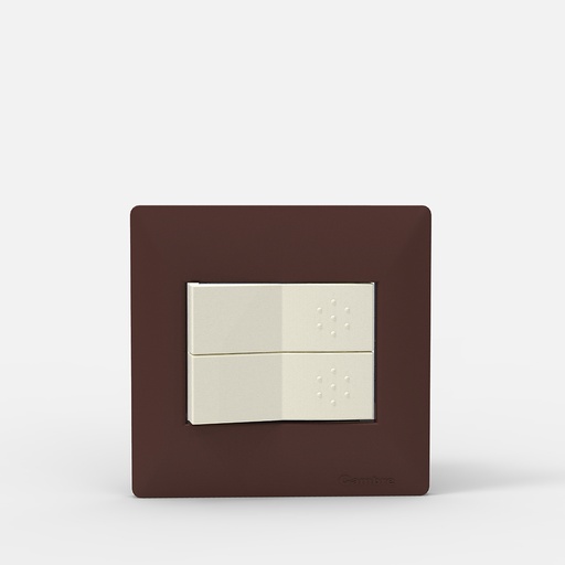 [CAM4342] TAPA MIGNON 2 MODULOS SIGLO XXII BORDEAUX