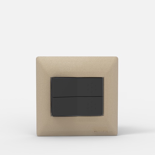 [CAM4642] TAPA MIGNON 2 MODULOS SIGLO XXII CHAMPAGNE