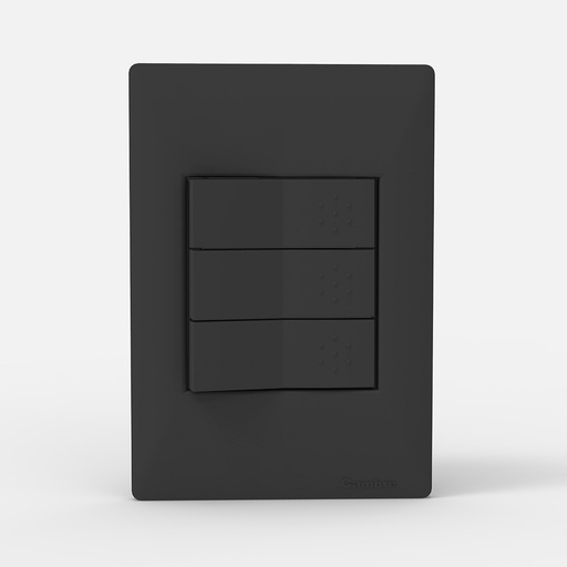 [CAM4703] TAPA 3 MODULOS SIGLO XXII GRIS