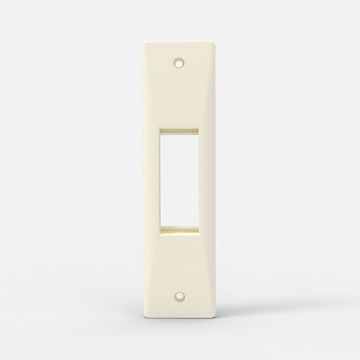 [CAM4551] TAPA PERFILERIA 1 BOCA BLANCA